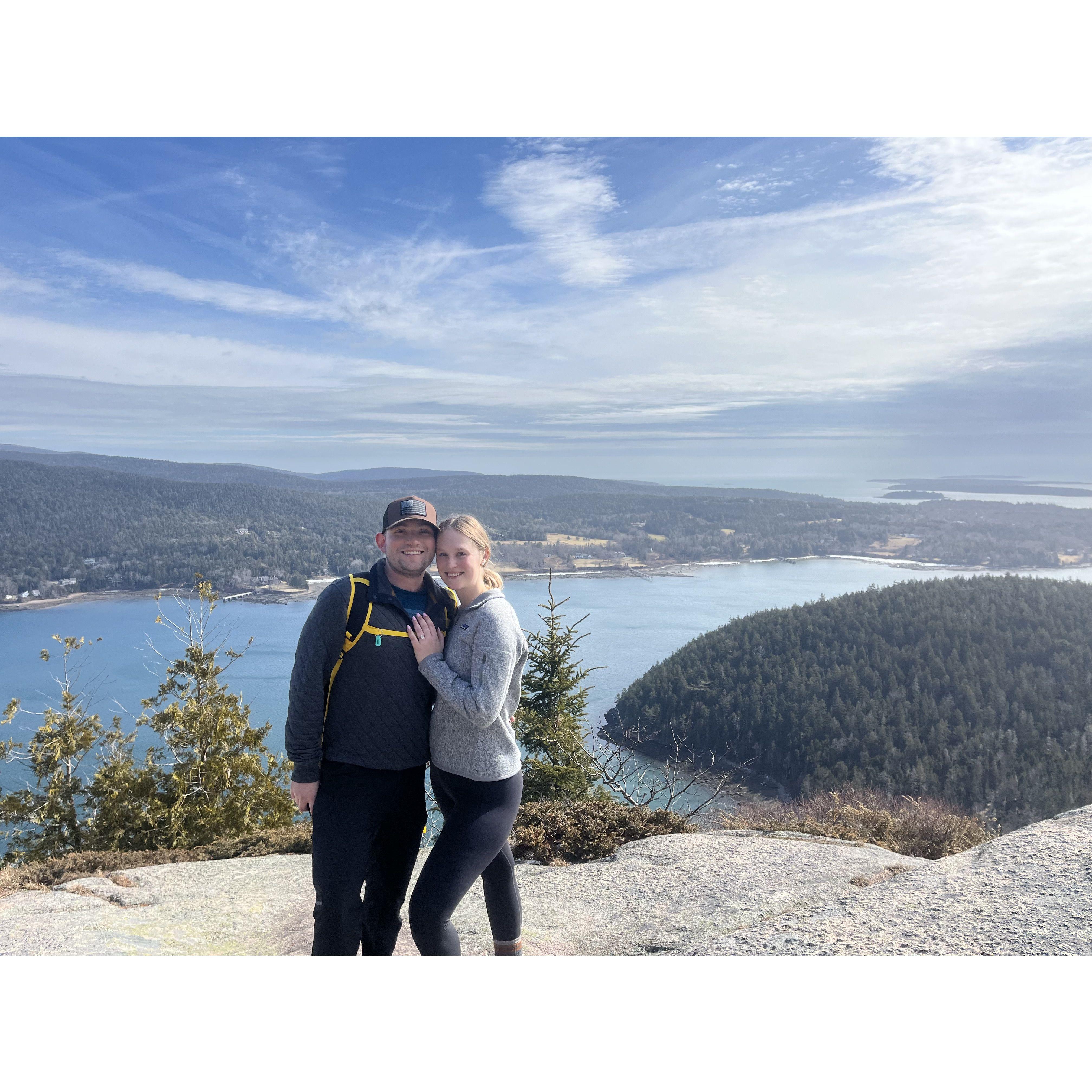 Post Engagement hike
