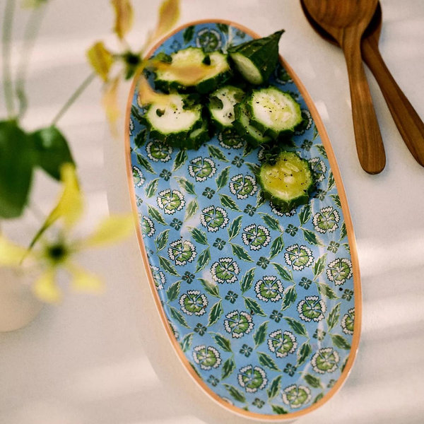 Tangier Oasis Melamine Small Platter
