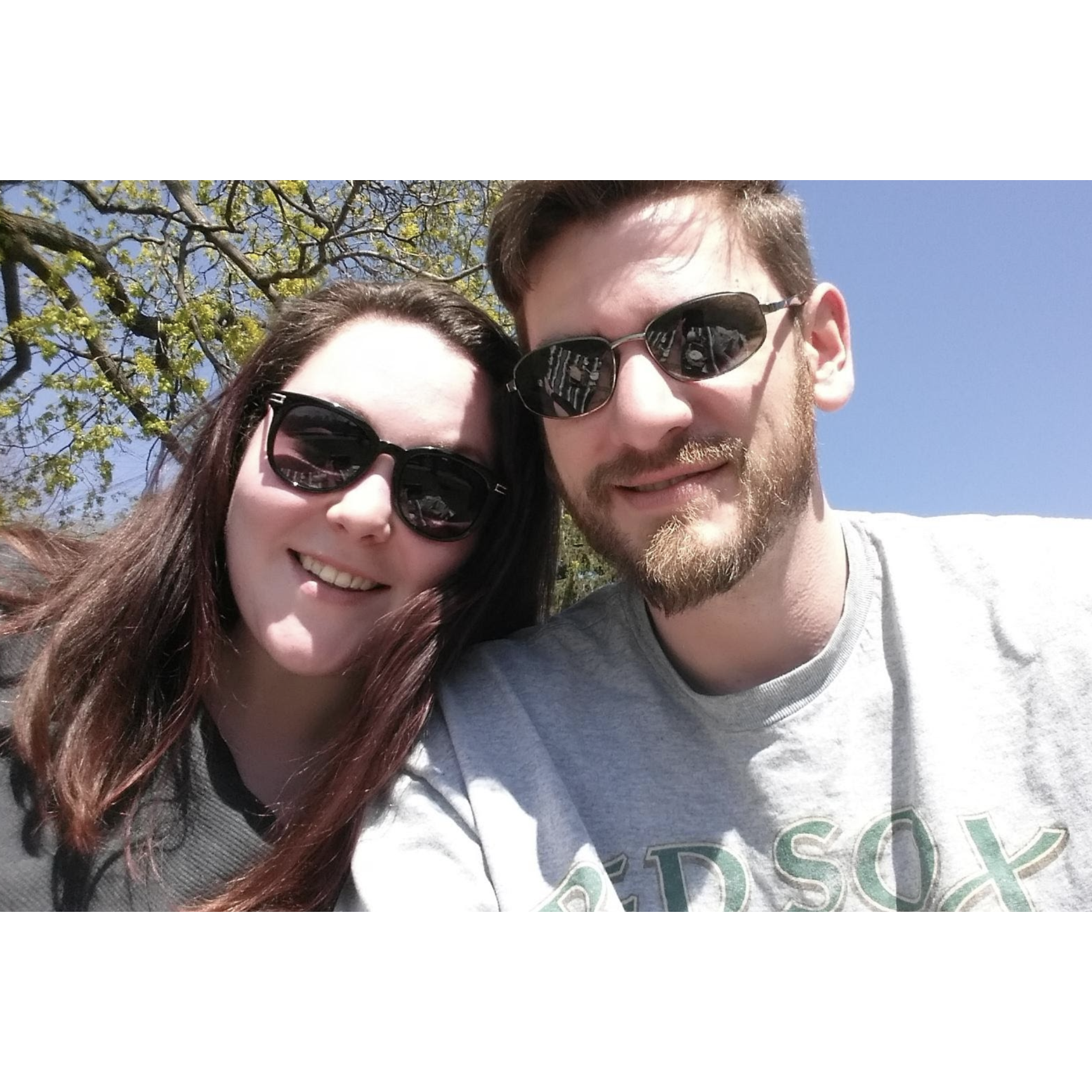 2016, at our favorite park in Providence.