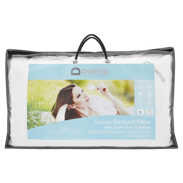 Luxury Surround White Goose Down & Feather Pillow