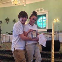 Winning a regional culinary competition in 2013.