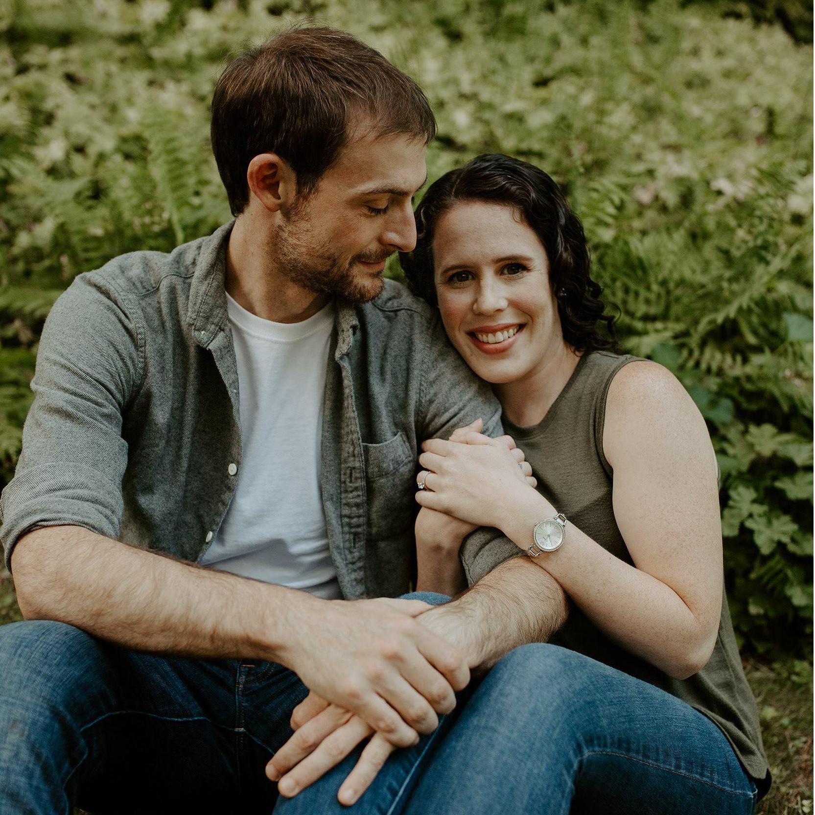 Engagement photo.