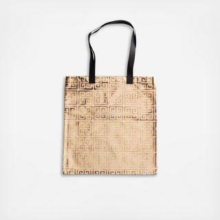 Jet Setter Greek Key Tote