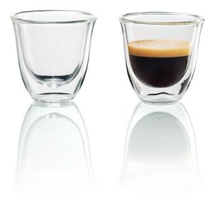 DeLonghi America, Inc. - DeLonghi Double Walled Thermo Espresso Glasses, Set of 2