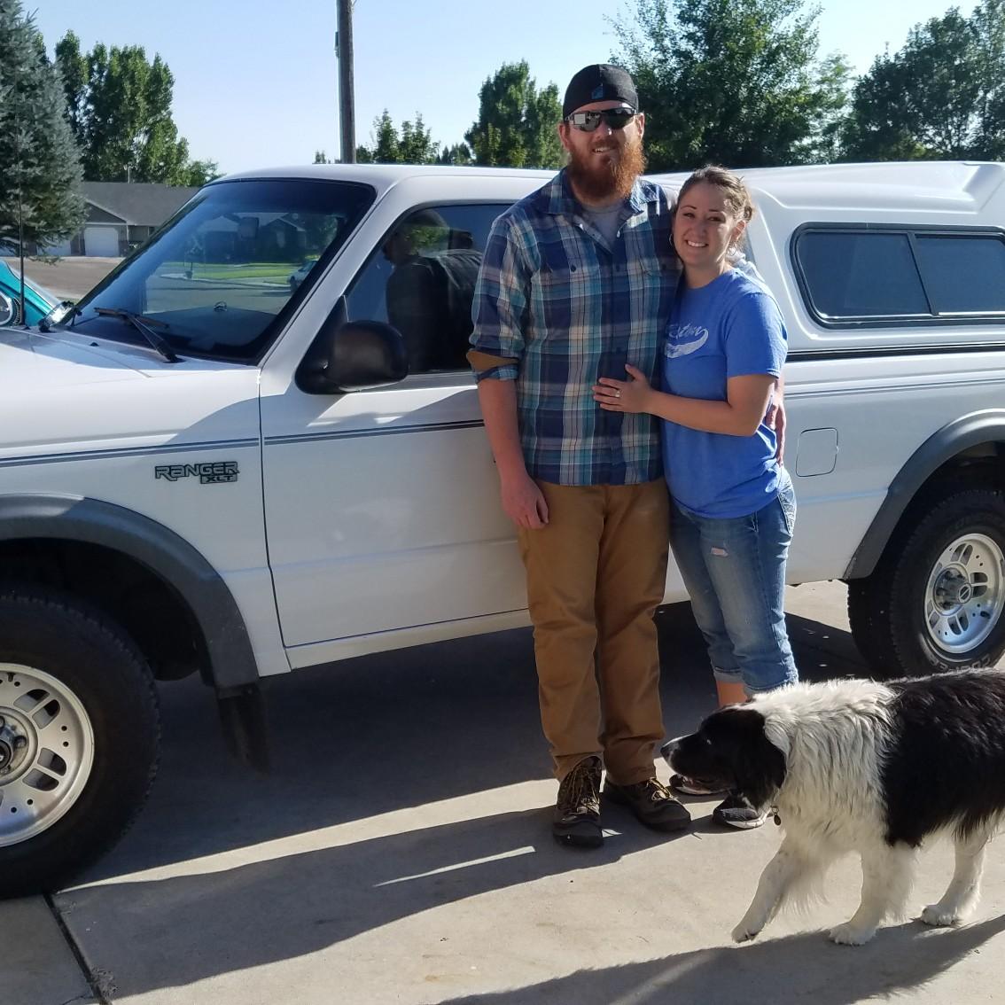 Our first thing we bought together! Our precious ranger!