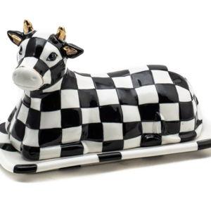 Cow Creamery Butter Dish