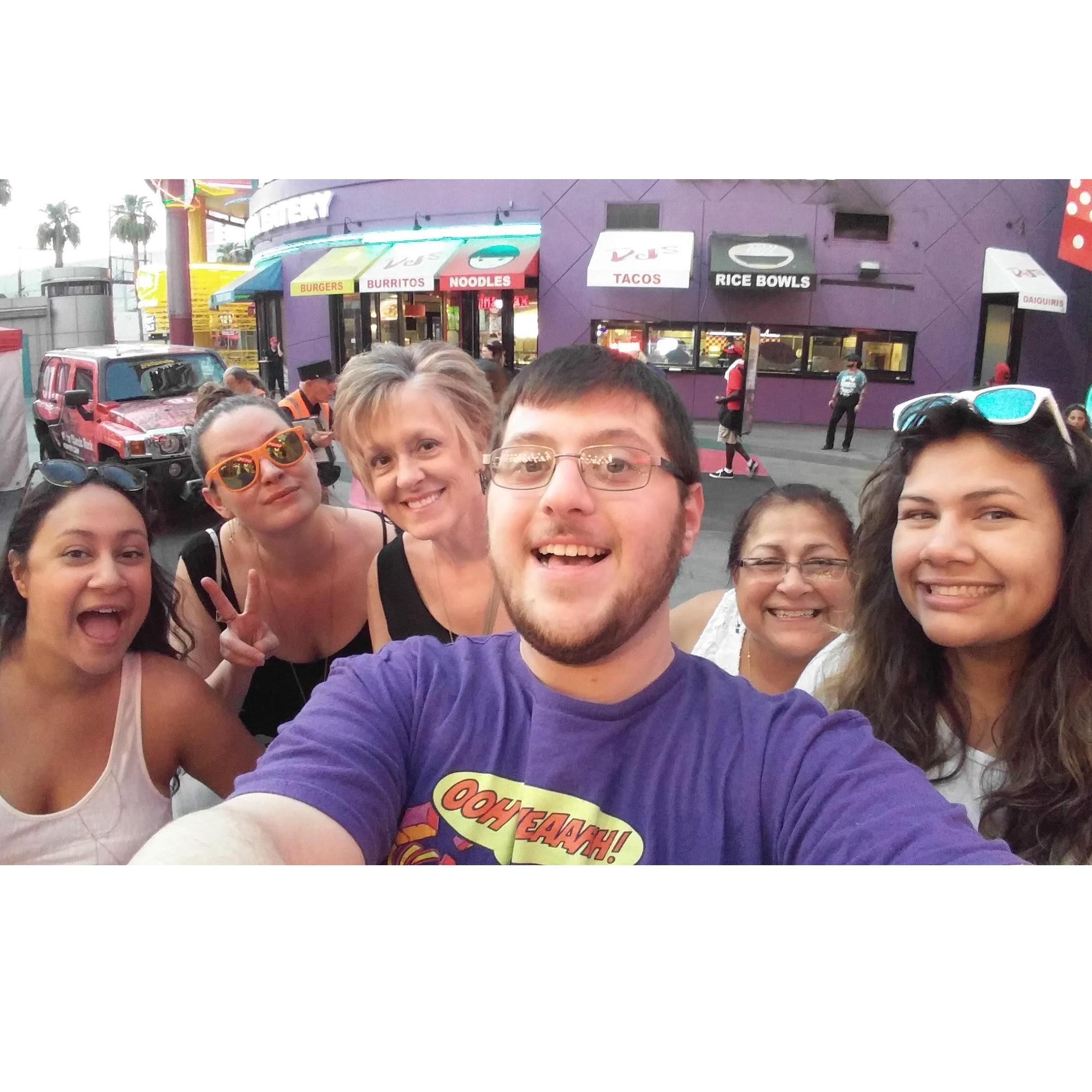 Celebrating a milestone birthday for the Mother-of-the-Bride, Aydda, in Las Vegas!