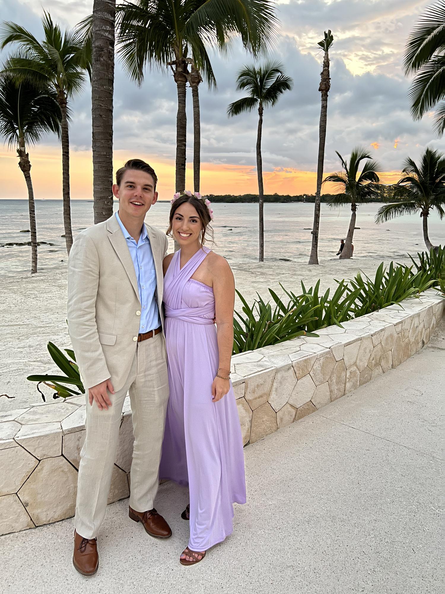 Cancun at my older brother Adam's Wedding.