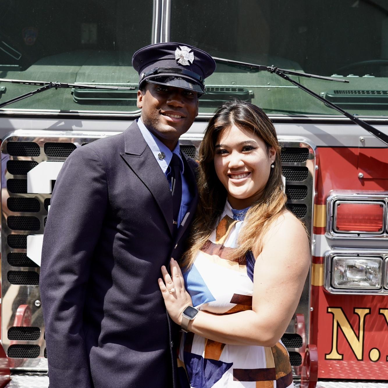 Graduation from FDNY Academy in July 2024
