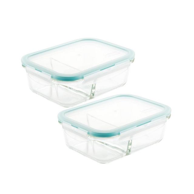 Lock n Lock Purely Better™ 4-Pc. Divided Food Storage Containers, 32-Oz.