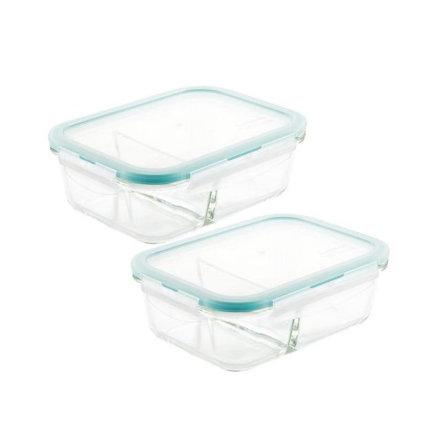 Locknlock Purely Better Glass Square Baker And Food Container With Lid,  8-inch X 8-inch