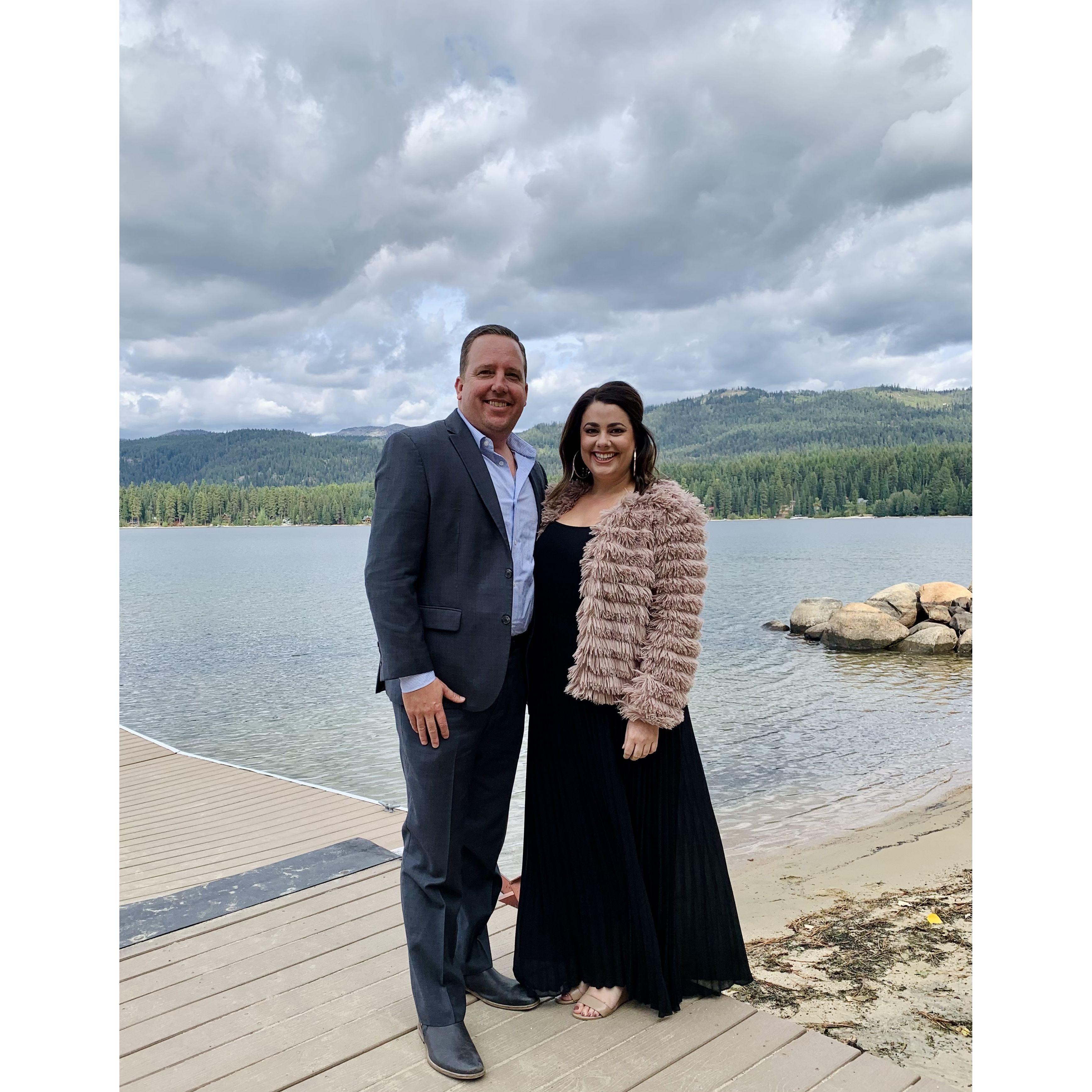 McCall, Idaho for Sara's wedding! 