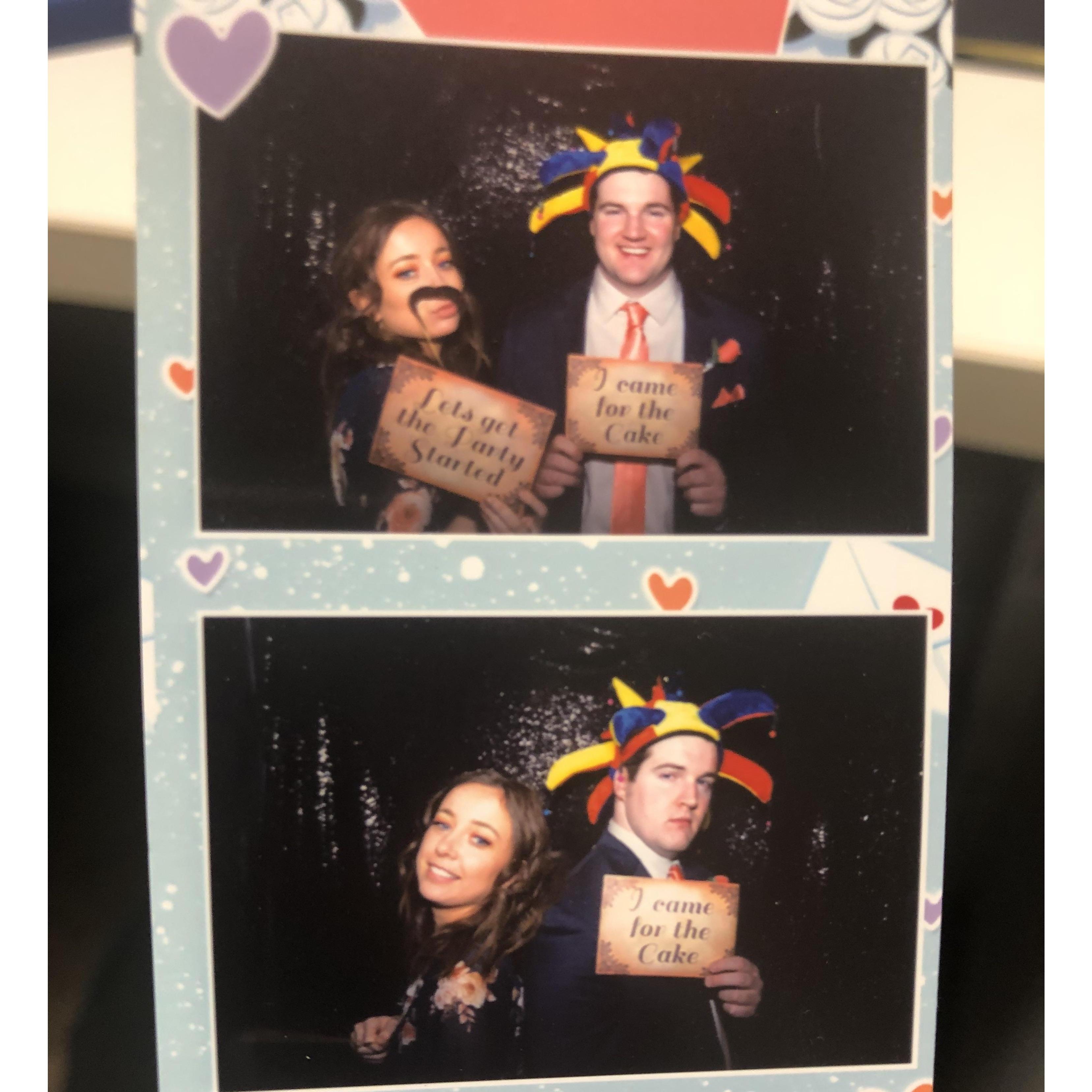 Phil and Rita Hall's wedding, 2019.