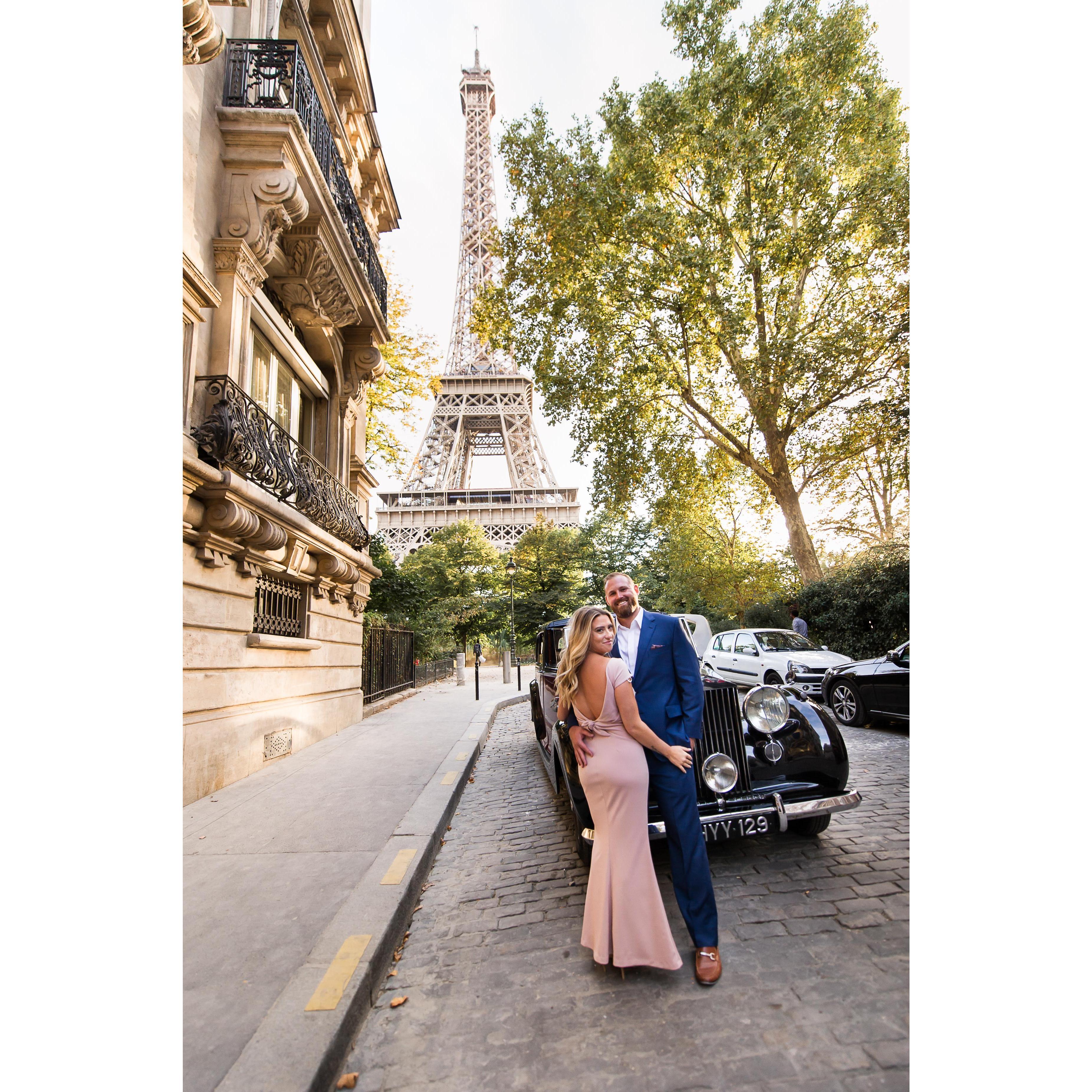 We got to witness Jenn and Charlie get married in Paris. A trip we will never forget