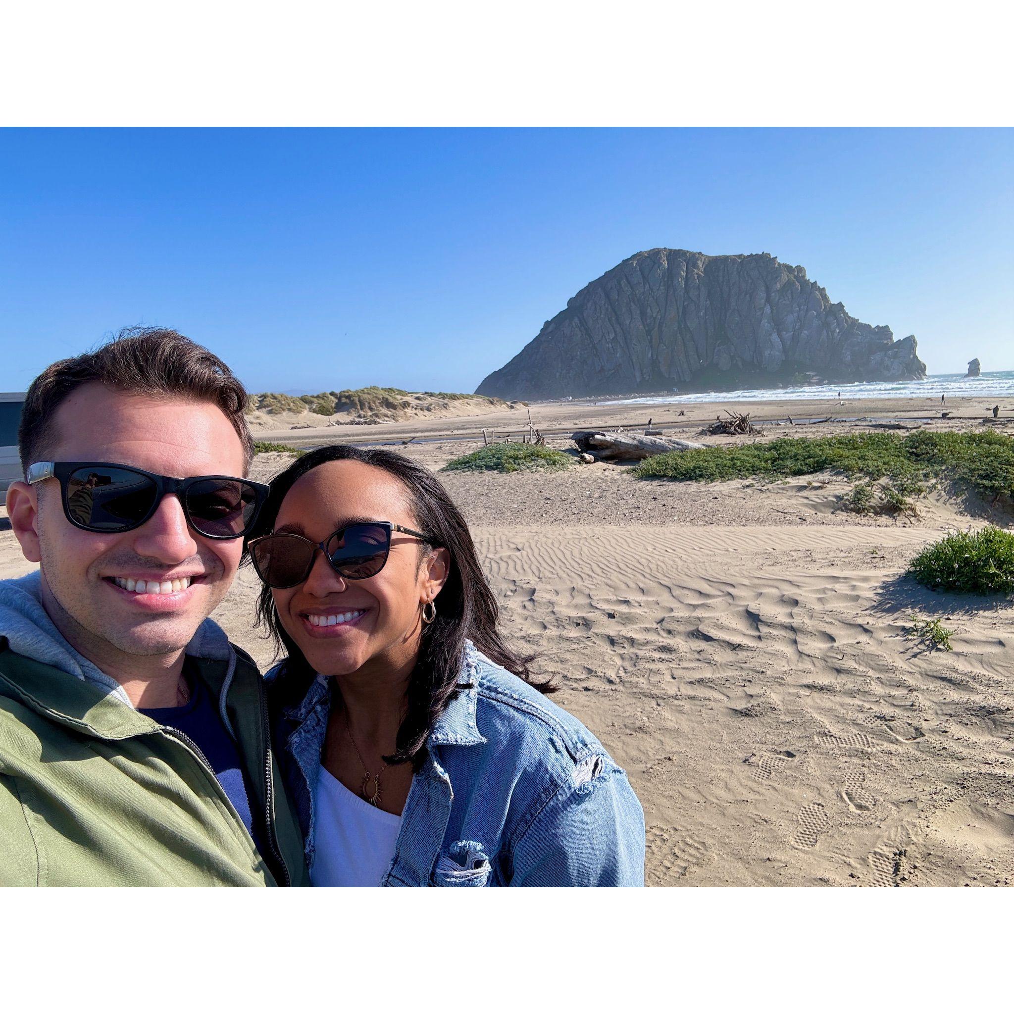 Tagging along on Ari's business trip to Morro Bay, CA