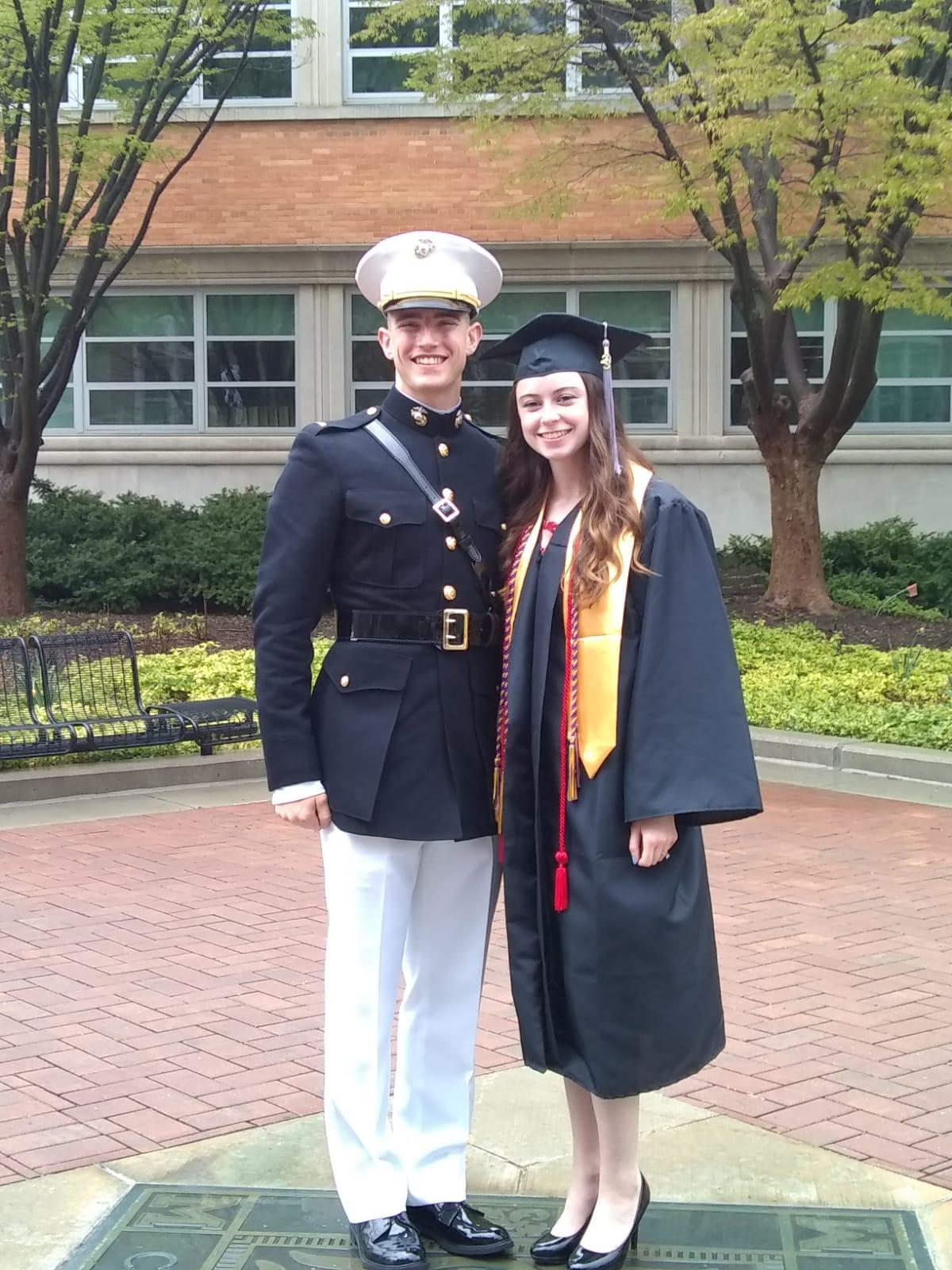 Graduating college and commissioning