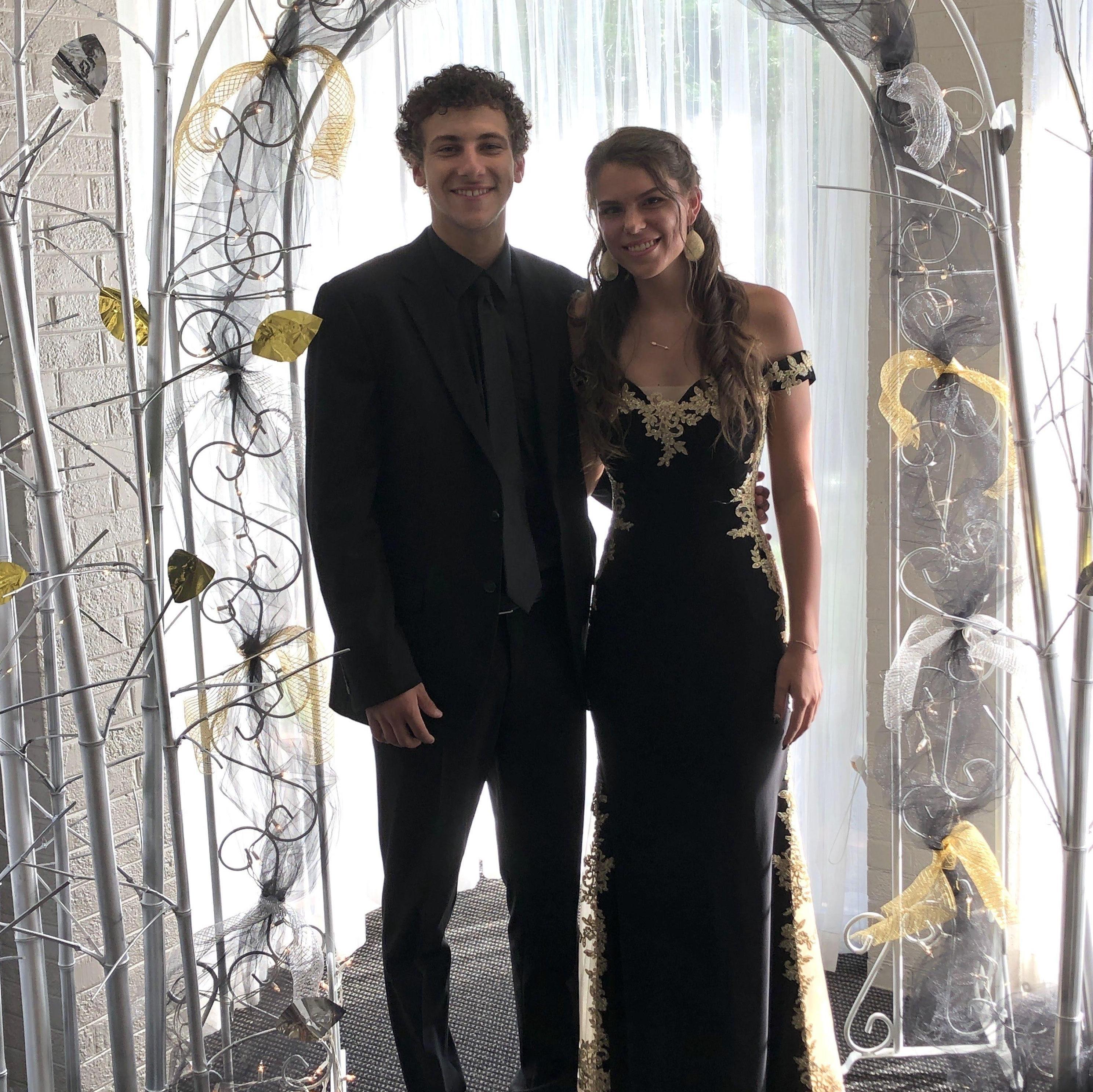 This is us at Senior Prom.