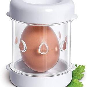 The Negg Boiled Egg Peeler White