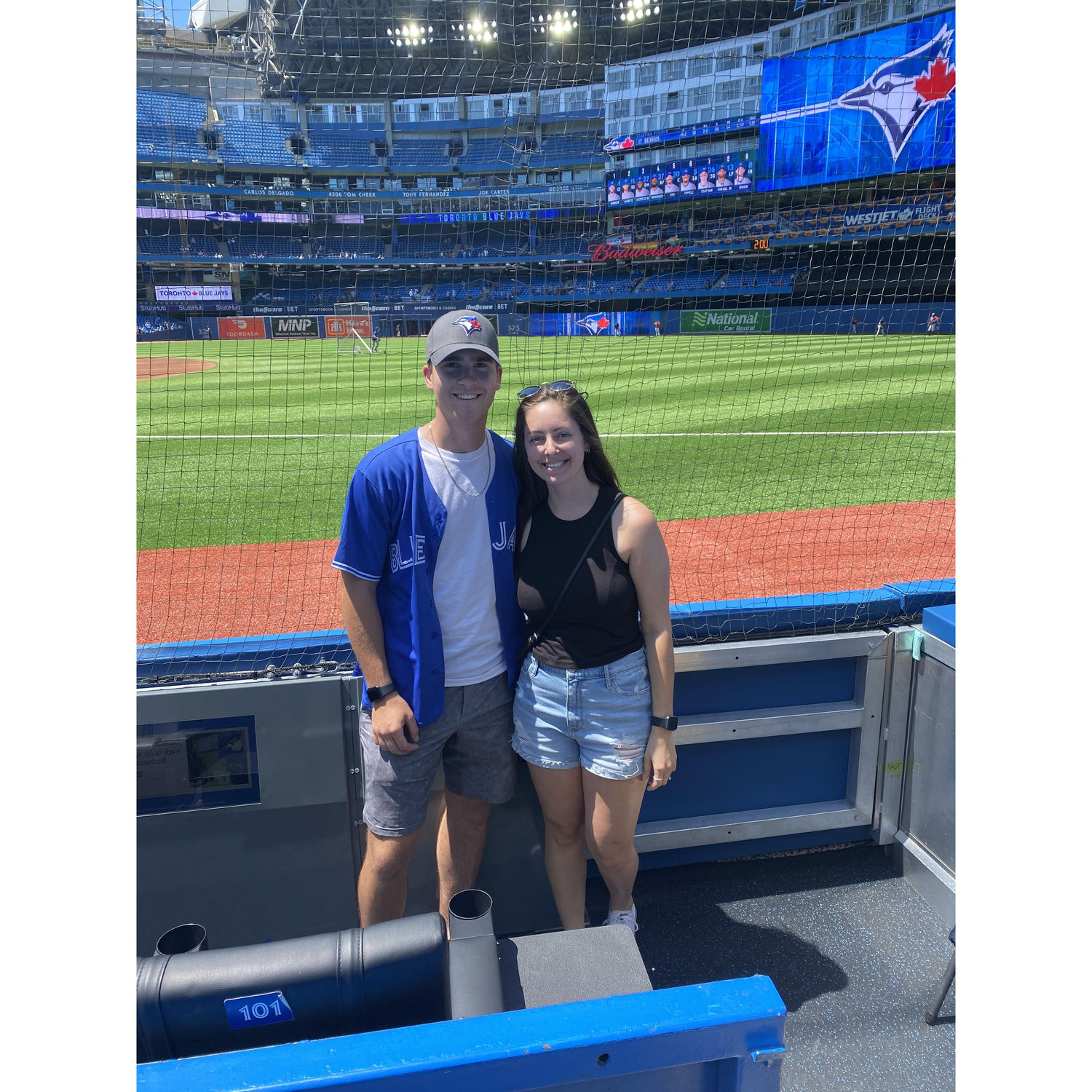First Jays game together!