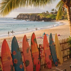 Honeymoon Surfboard Rental