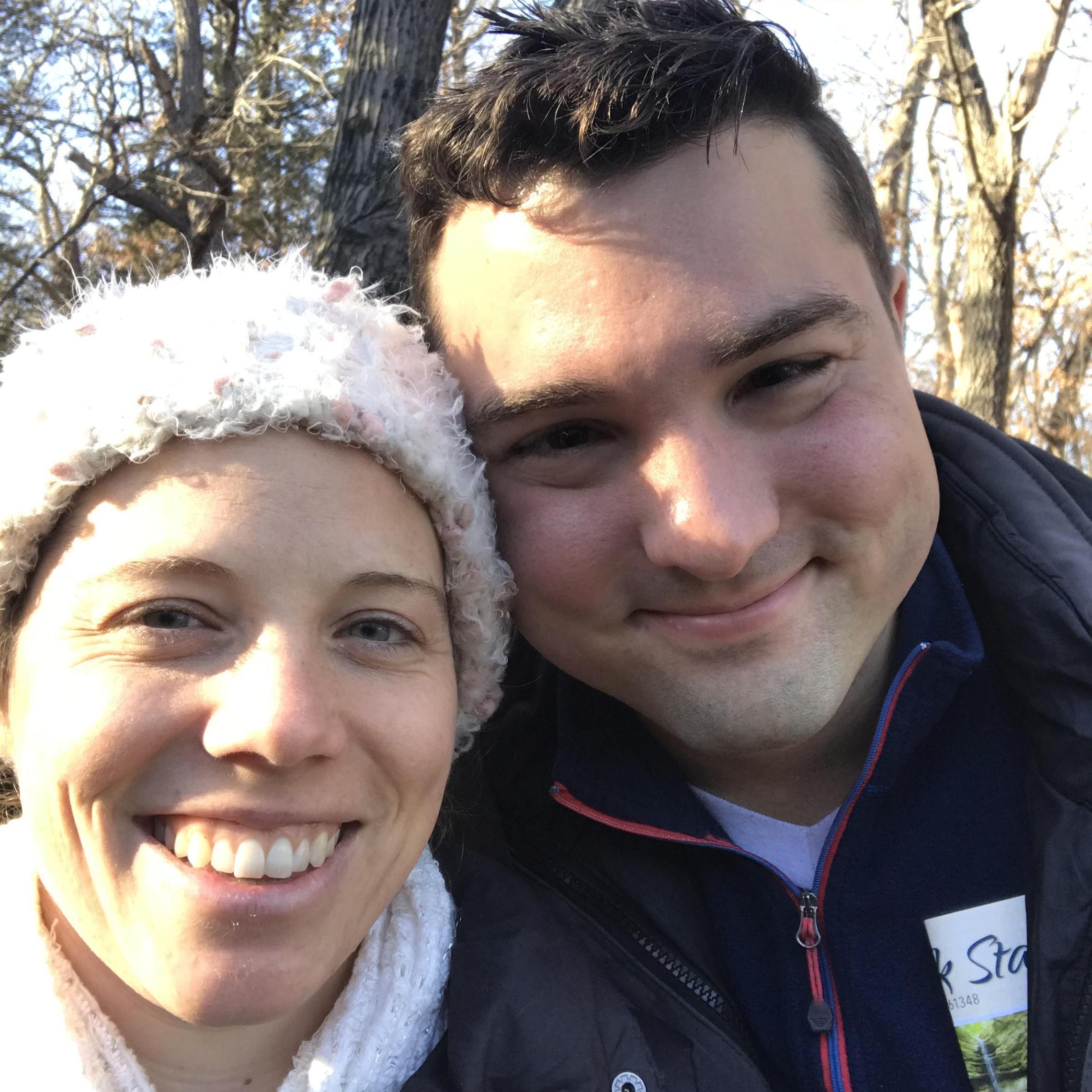 Our first couples picture - Starved Rock
