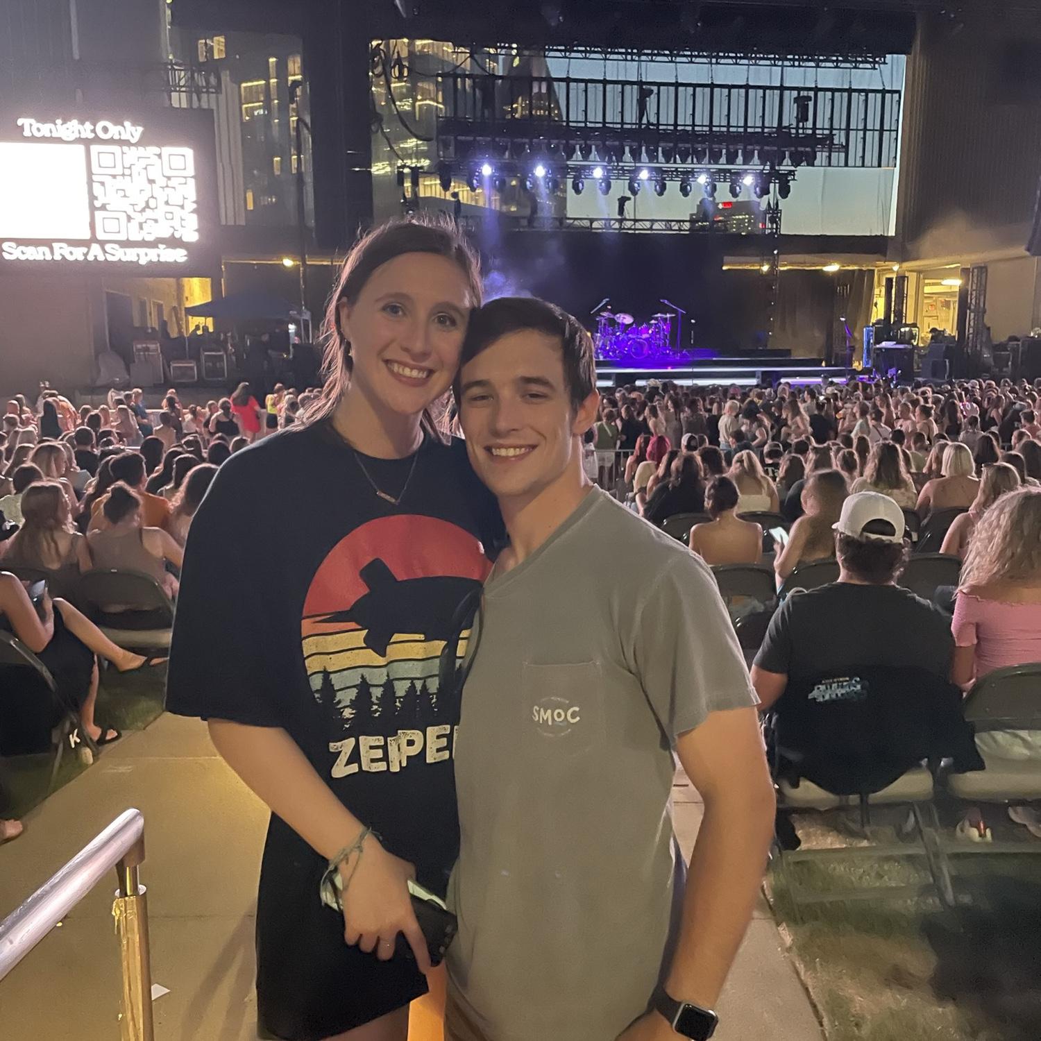 Our first 5SOS concert that started our annual 5SOS concert trips!!