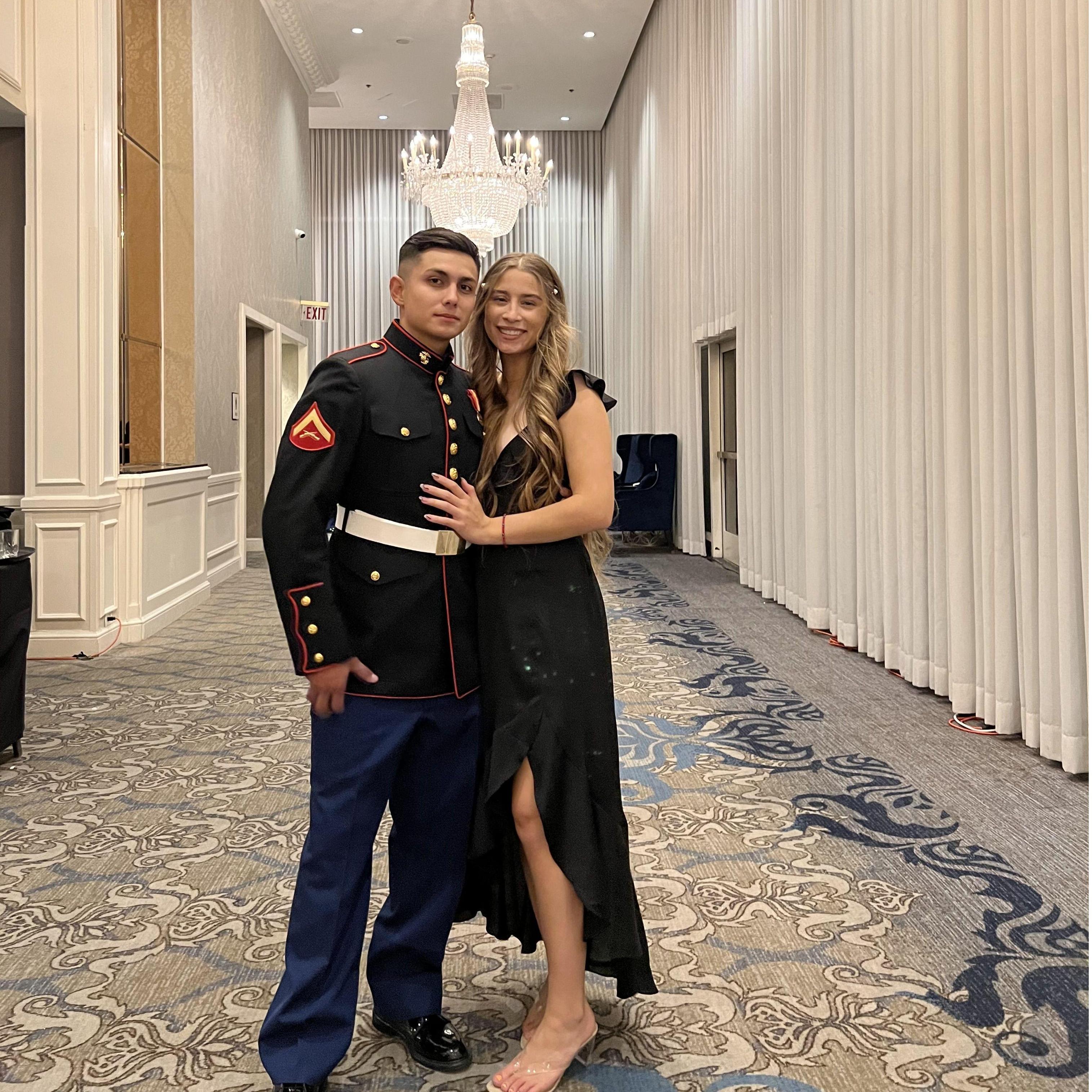 first marine ball