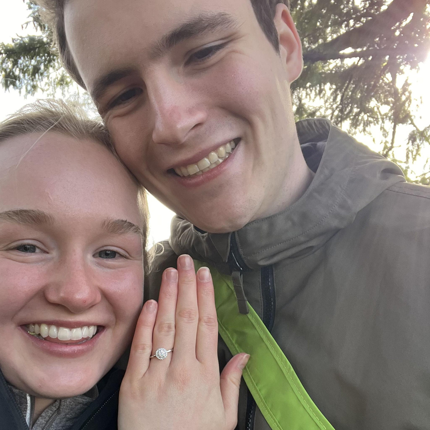 Freshly engaged!