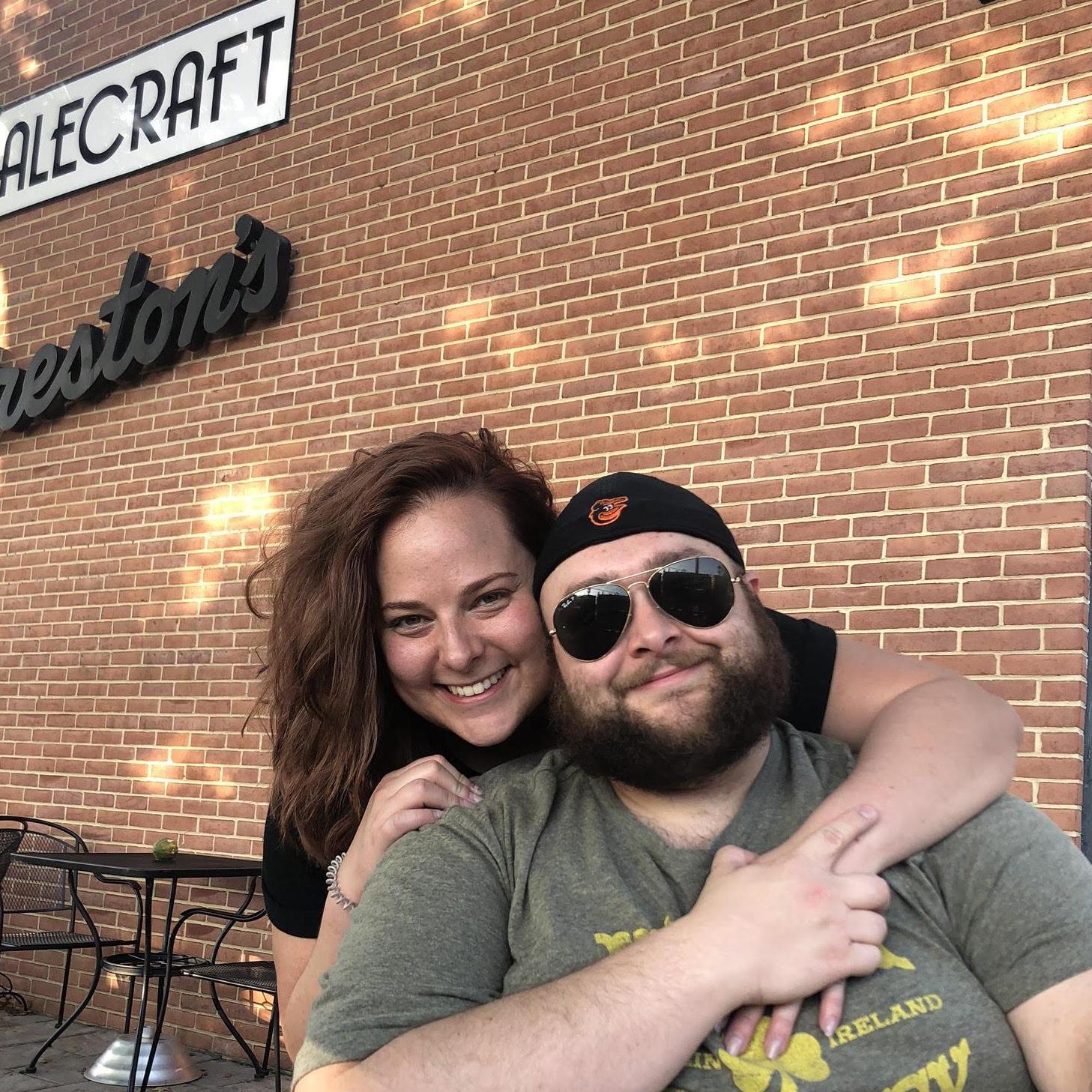 At our favorite brewery in Bel Air, MD! Alecraft!
