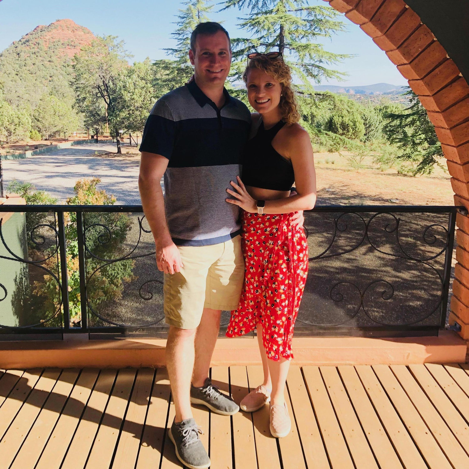 June 2020 Sedona, hours before the proposal