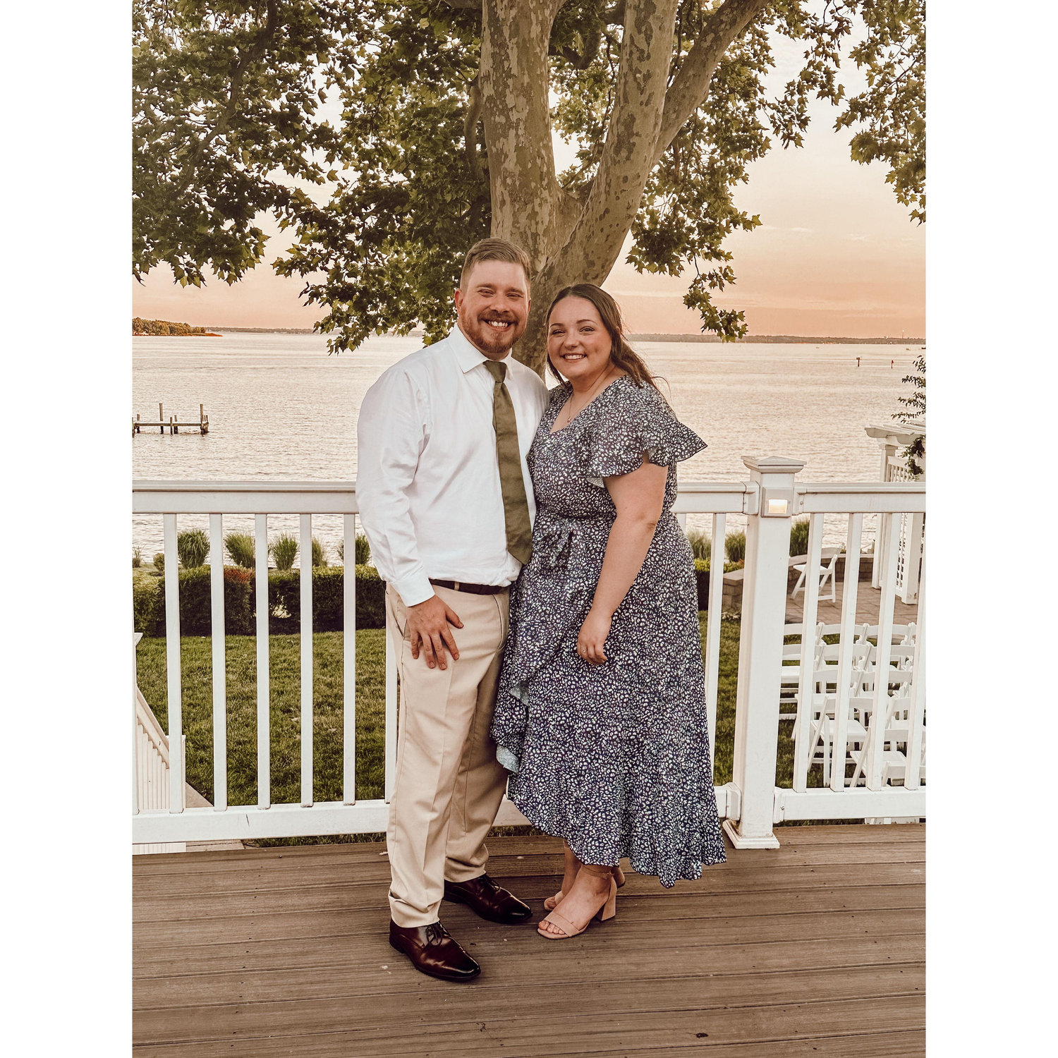 Fun Fact: Our first year dating, we went to 5 weddings back to back. This was taken at Mike's sister's wedding back in June of 2024.