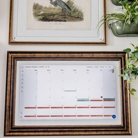 The Skylight Calendar 2 (Wood/Walnut) with Plus Plan | Skylight