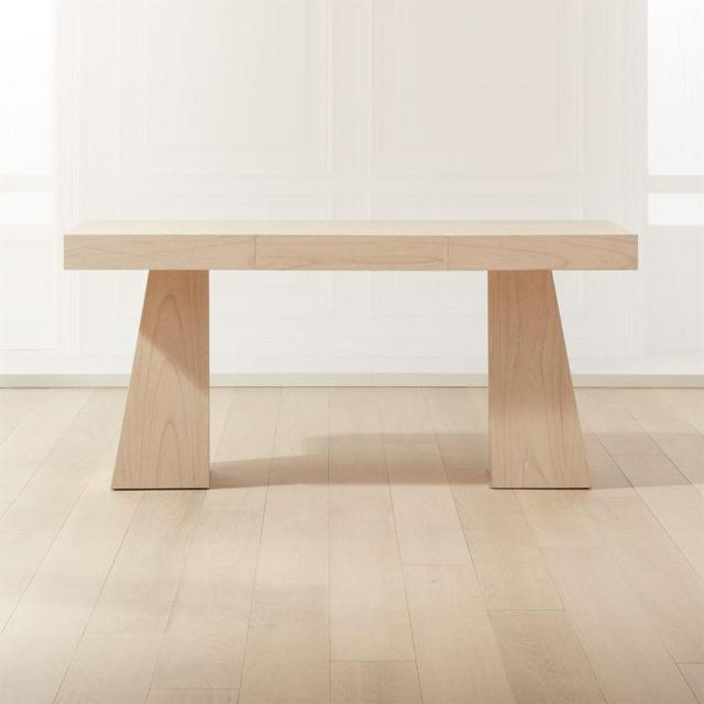 Ridge Bleached Oak Desk with Drawer