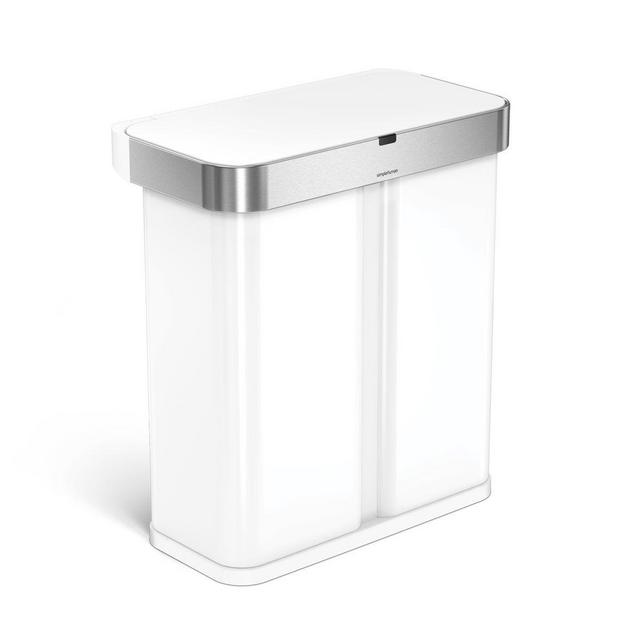 dual compartment rectangular sensor can