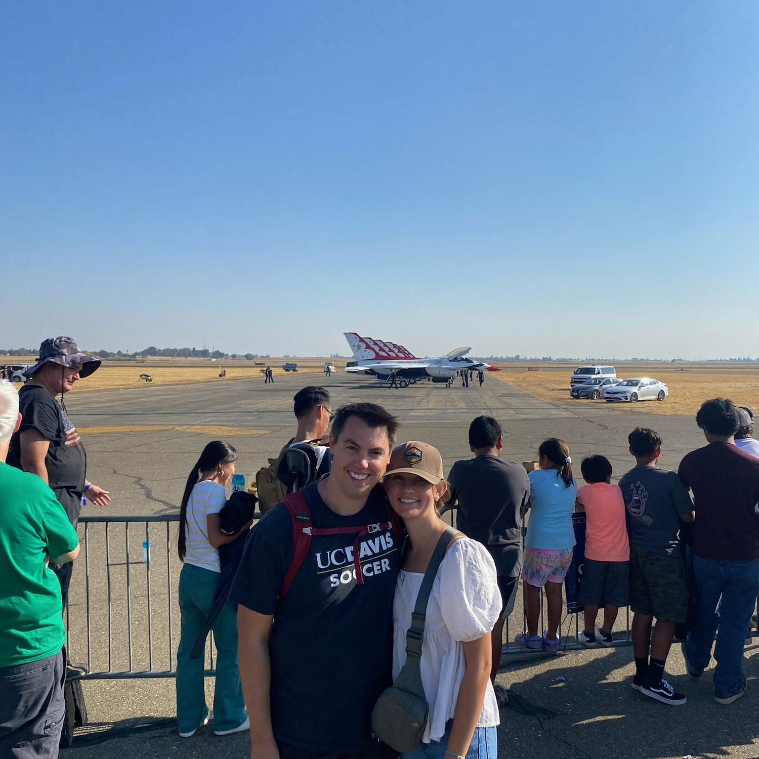 Air show with Michael’s lab.