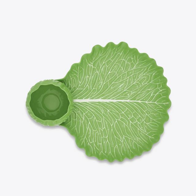 Tory Burch- Dodie Thayer LETTUCE WARE CRUDITE DISH
