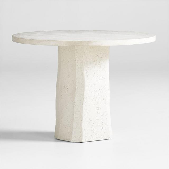 Contemplation Round Entryway Table by Athena Calderone
