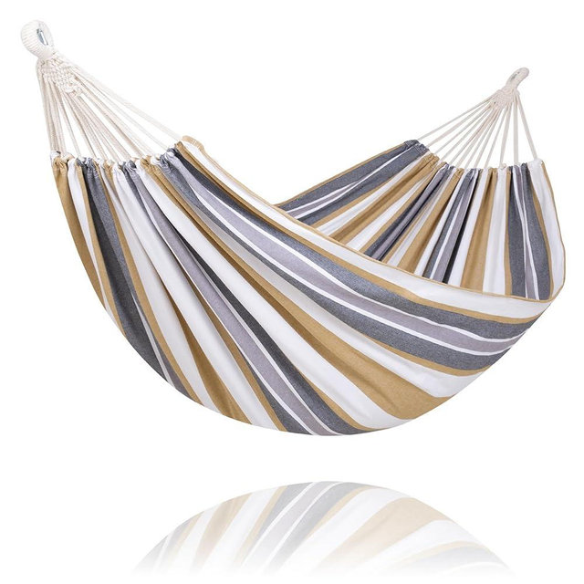 SUNCREAT Hammocks Outdoor Hammock for Trees, Porch Hammock Portable, Coffee
