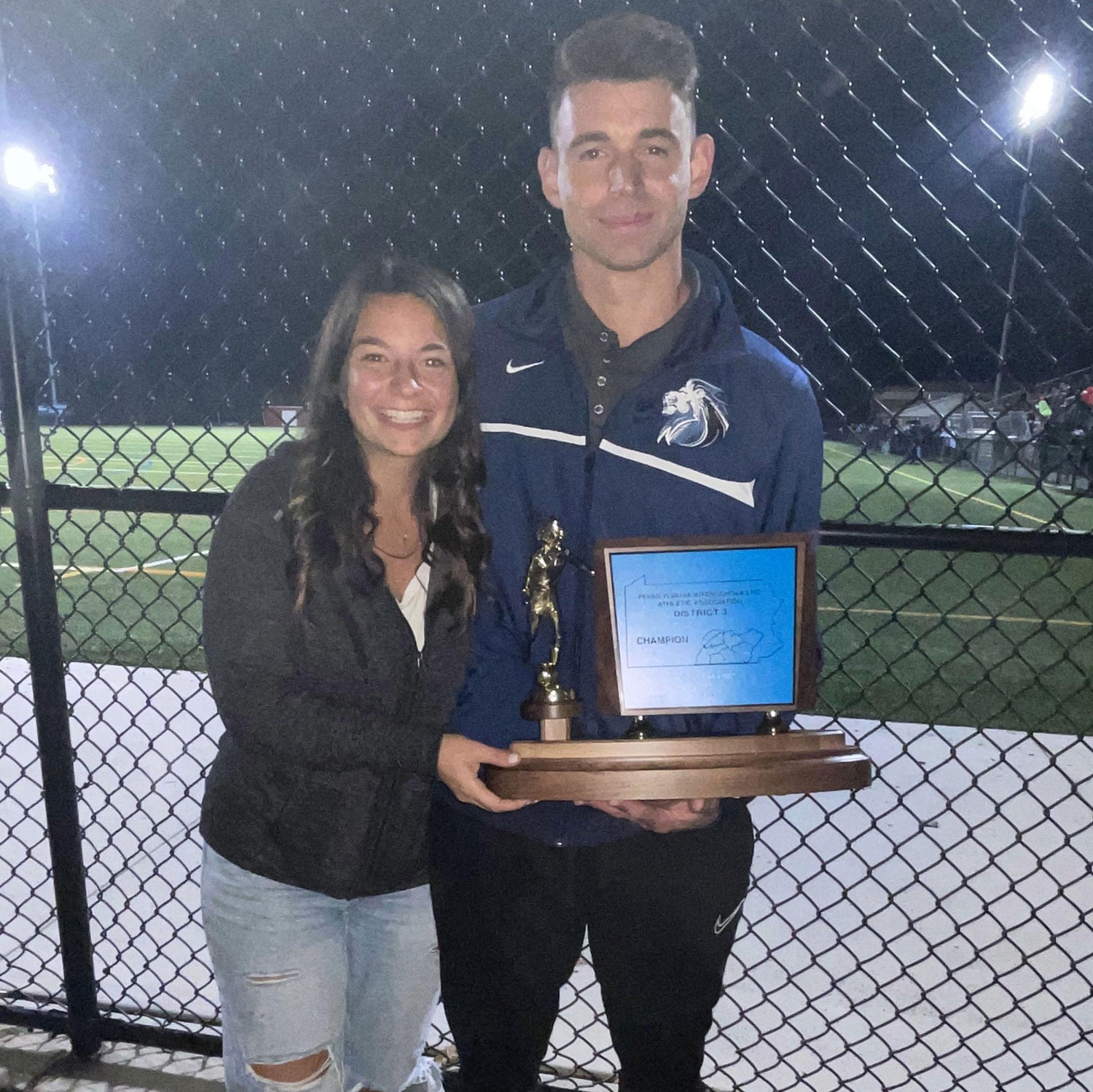 Alex's Team Named District Champs, November 2022