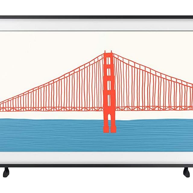 SAMSUNG 55-Inch Class Frame Series - 4K UHD Dual LED Quantum HDR Smart TV with Alexa Built-in (QN55LS03AAFXZA, 2021 Model)
