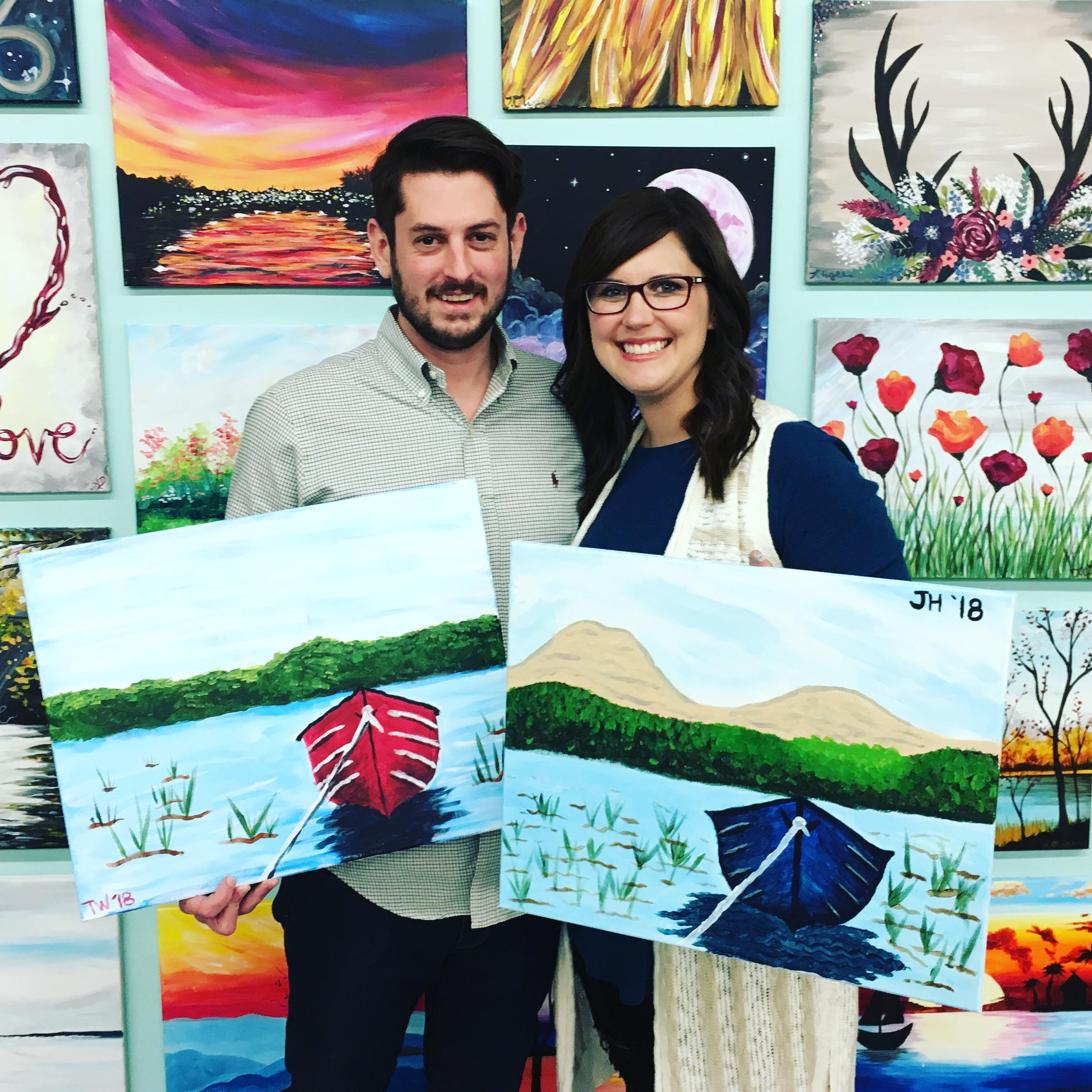 Wine and Canvas April 2018