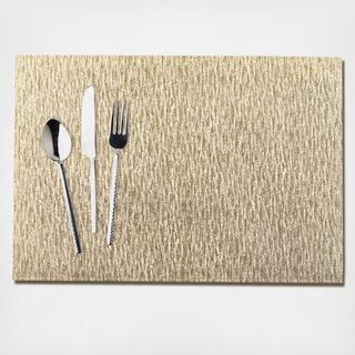 Gold Rectangular Placemat, Set of 6