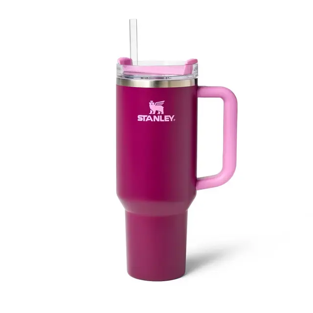 Stanley 40oz Stainless Steel H2.0 FlowState Quencher Tumbler Rose Bouquet