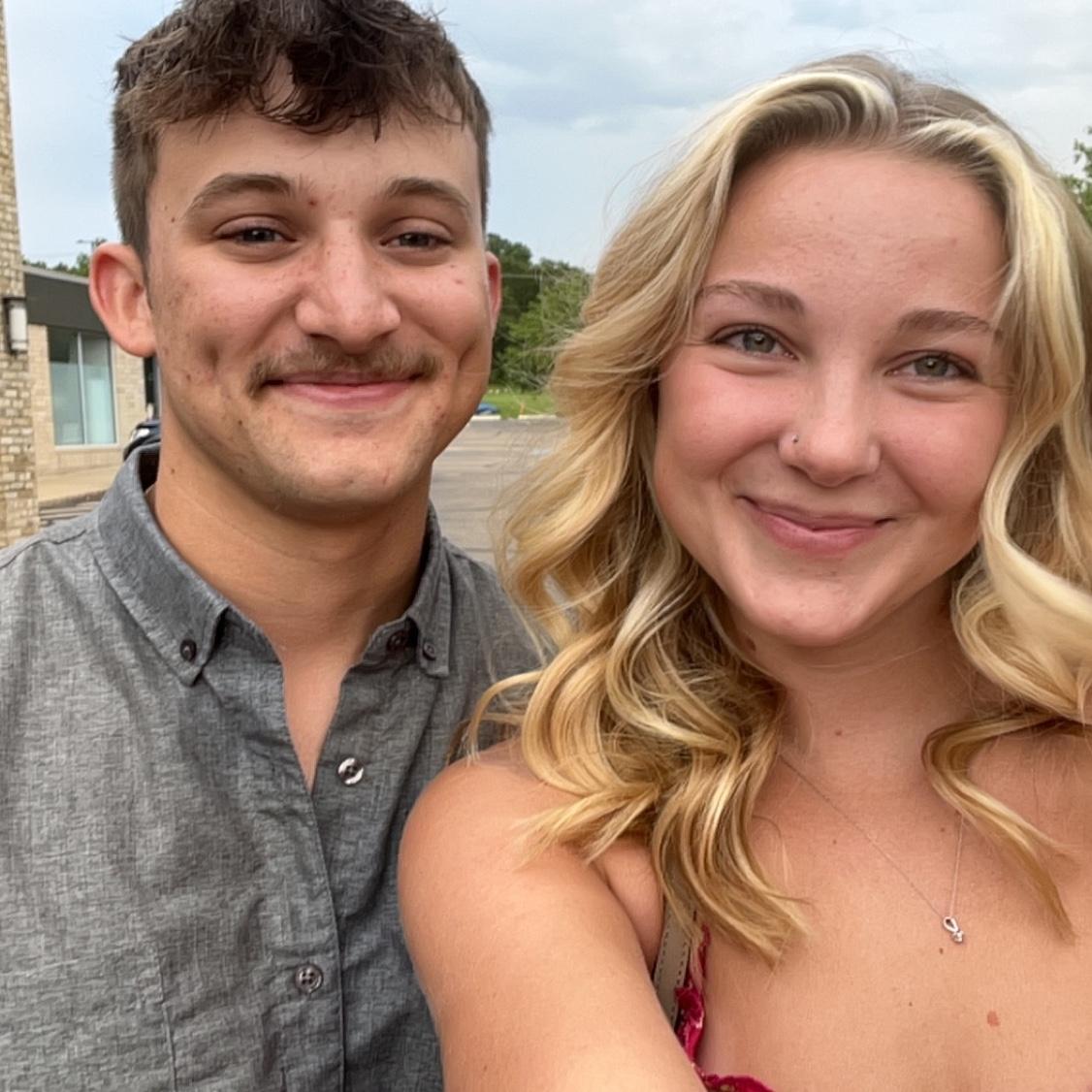 Our first date in August 2023
