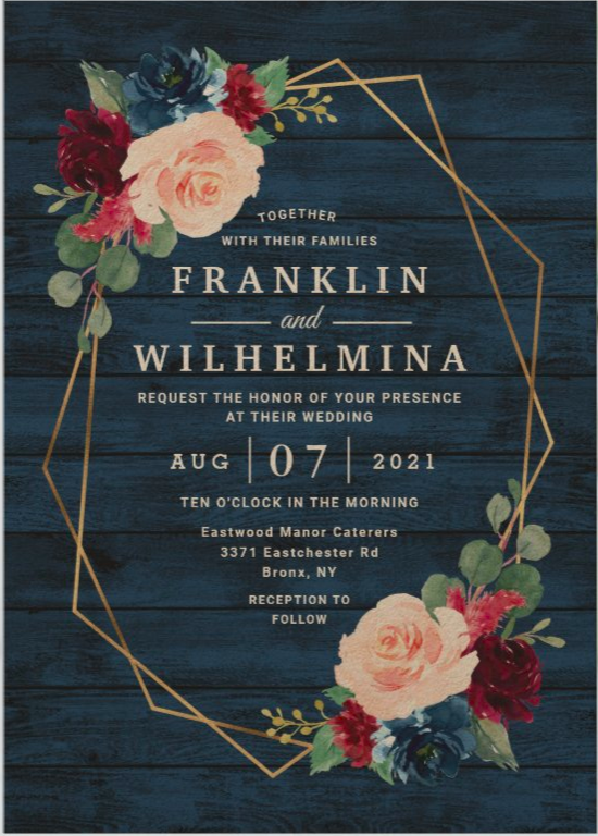 The Wedding Website of Franklin Amponsah and Wilhelmina Sarquah