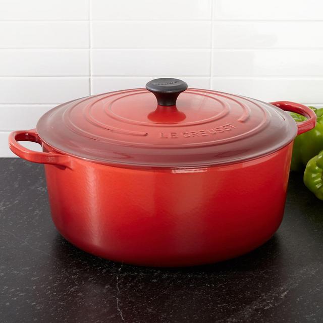 Le Creuset ® Signature Cerise 13.25-Qt. Round Dutch Oven
