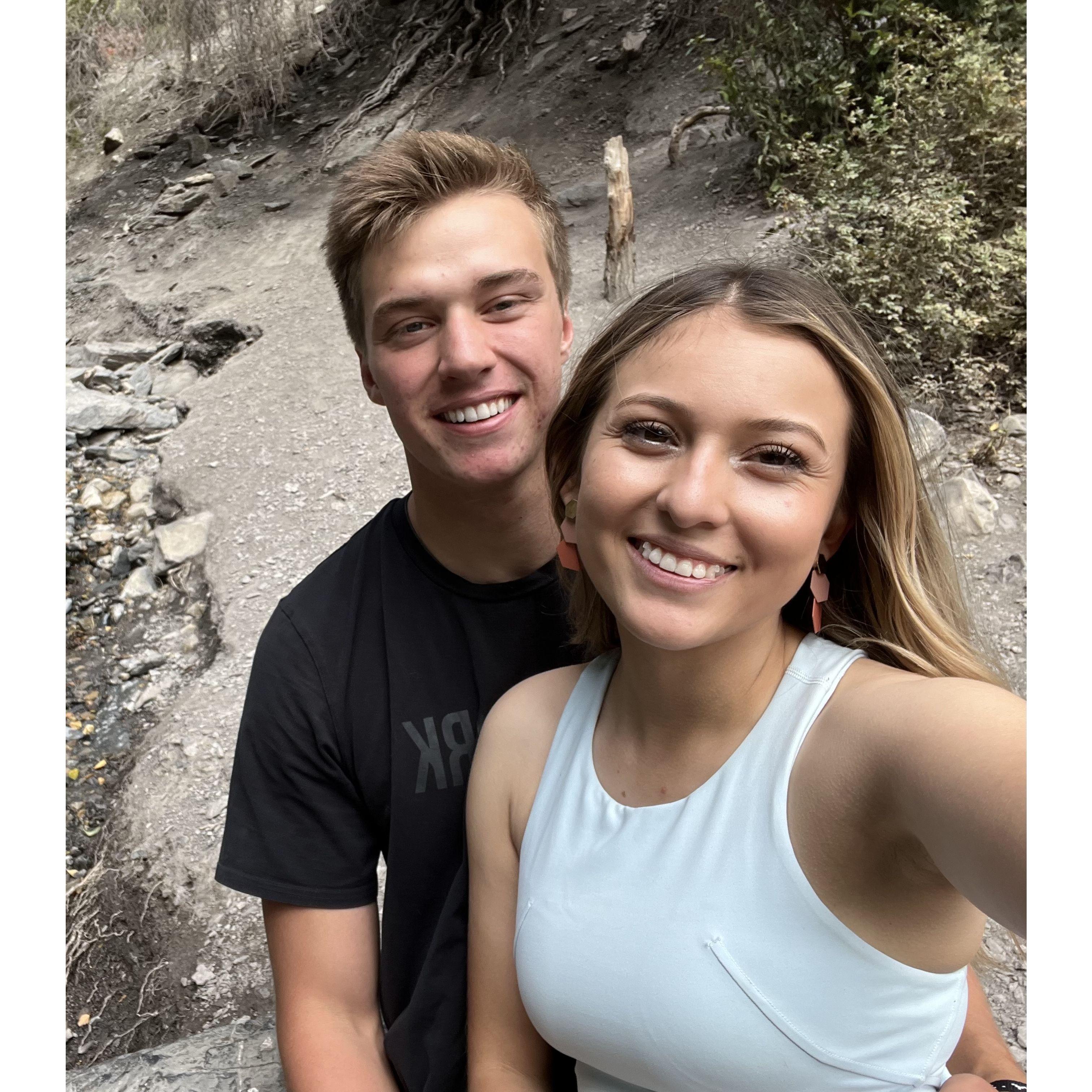 our 3rd date we realized we had no pictures together we snapped this one
