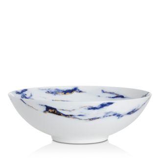 Prouna Marble Venice Fog Serving Bowl