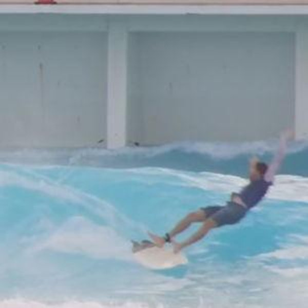 Surf Lessons For Aukai on Honeymoon