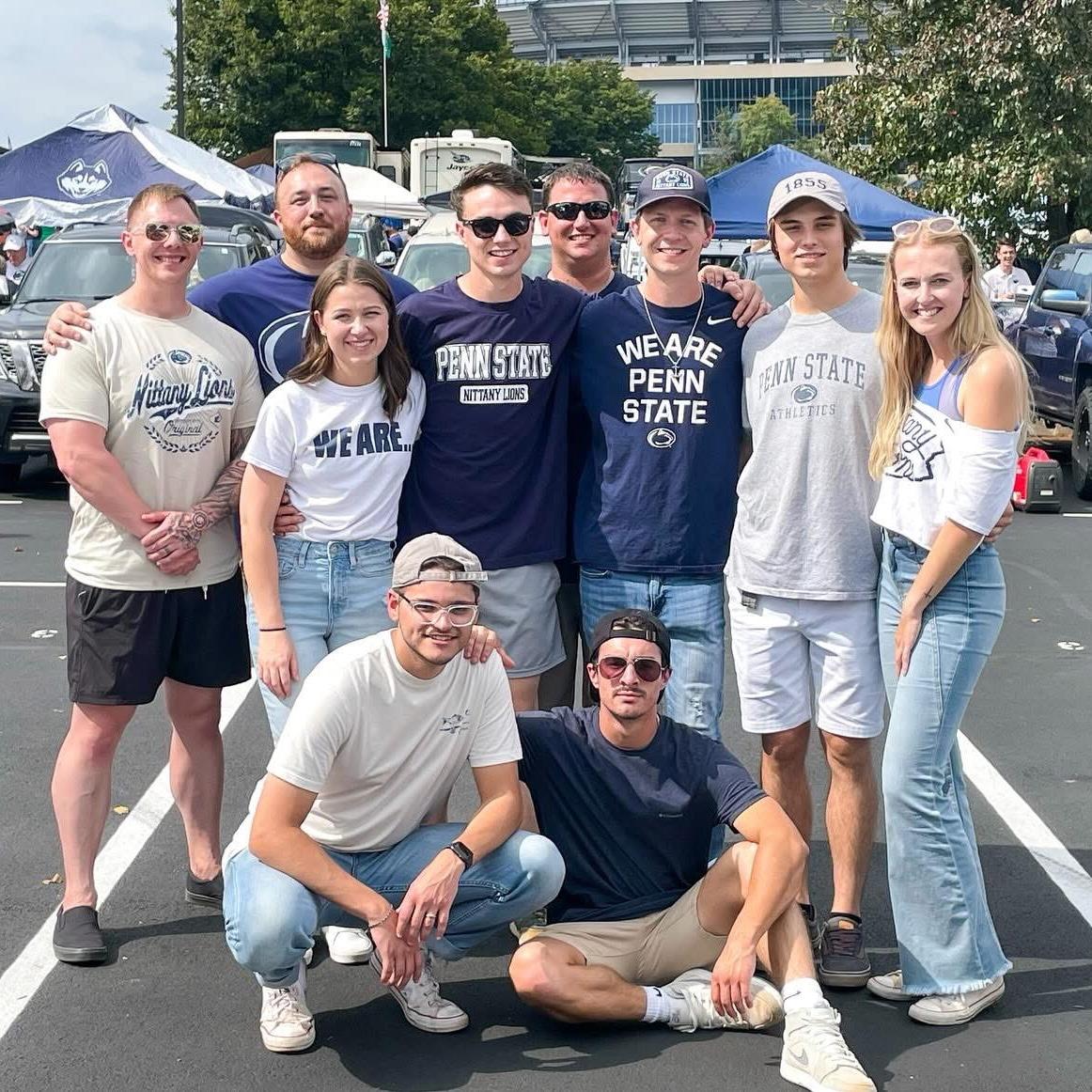Ben's first PSU game!